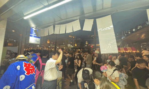 上尾祭り(アパマンショップ上尾店前）